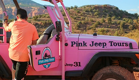 Pink Jeep Tour